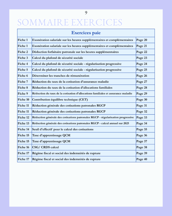 Tome 2 Niveau intermédiaire - Le livre d'exercices du Gestionnaire de Paie 2025 - Broché – Image 3